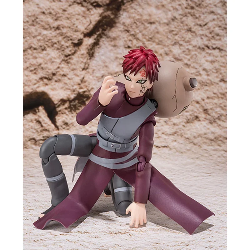 In Stock Naruto Shfiguarts Gaara Anime Action Figure Gaara  Decoration Model Joints Movable Toys Collection Doll Hoilday Gifts