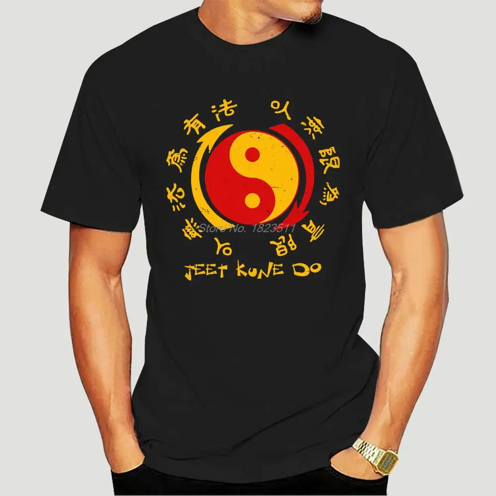 Men T Shirt Jeet Kune Do Jkd Kung Fu Wing Chun Ip Man Summer Shirt Women T-shirt Oversized Tees Tops Harajuku Streetwear