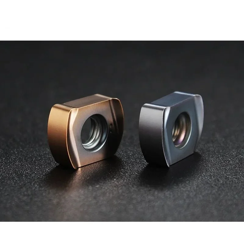 BLMP0603R Fast Feed Indexable End Mill, R1.6 Insert for CNC Roughing & 4-Flute Precision Machining, High Efficiency Tool