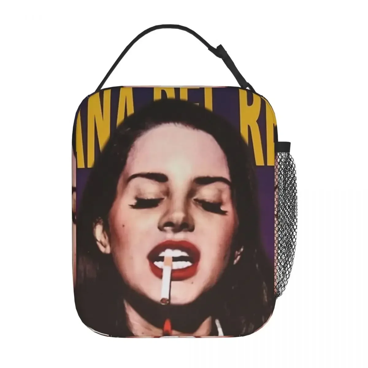 

Lana Del Ray Insulated Lunch Bag Portable Meal Container Thermal Bag Tote Lunch Box College Picnic Girl Boy