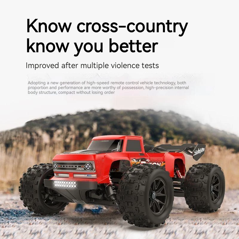 1/16 Rc Car 35km/h High Speed All-terrain Off-road All-wheel-drive Stepless Speed Regulation Independent Suspension Truck Toy