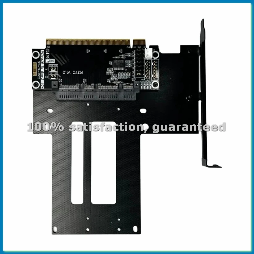 512Gbps PCIe 5.0 X16 to 4C+ Riser Card 4C+ Expansion Testing Protection Adapter Card EDSFF Server GEN5 16x Extender-A51M