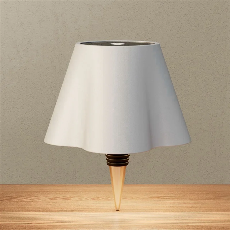 

Touch Control LED Wine Bottle Lamp - 3-Color Wireless Table Light For Living Room, Bar, Restaurant-B91B