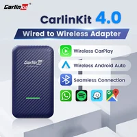 Carlinkit 4,0 CarPlay inalámbrico Android Auto 2 en 1 adaptador para Vw Kia Audi Mercedes Nissan Toyota Skoda Mazda Havel WiFi BT