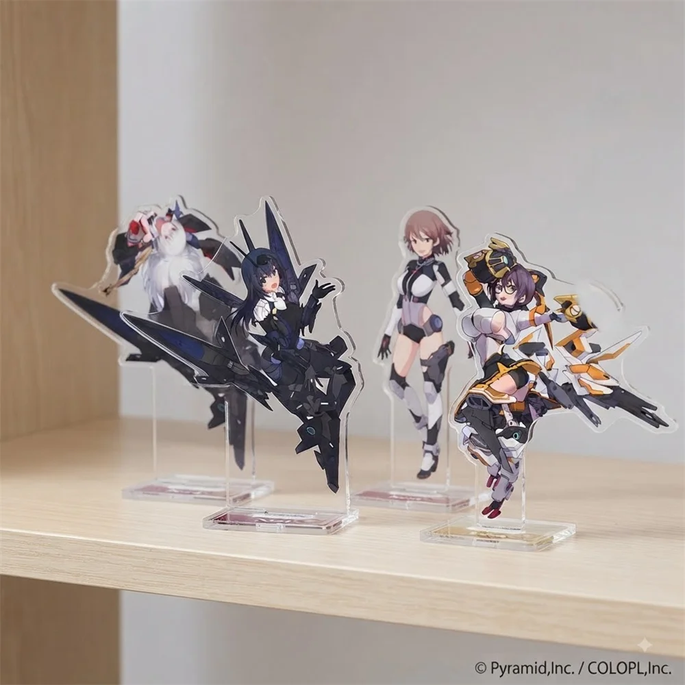 15CM Anime ‌Alice Gear Aegis Acrylic Keychain Model Cosplay Charm Characters Ornament Accesorios Goods Christmas Gifts