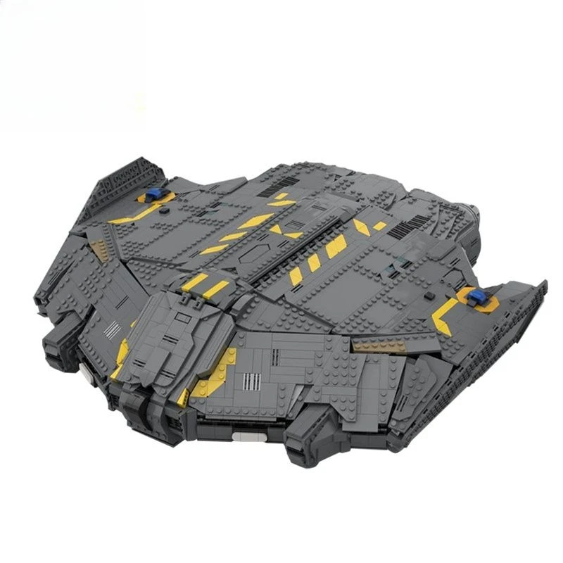 

Elite Dangerous 9 heavy spaceship, game model particle assembly building block puzzle