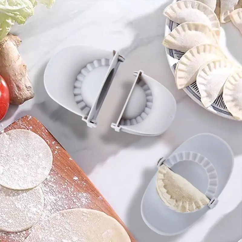 【K】Dumpling Machine Tools Dumpling Mold Clamp Baking Mold Pastry Kitchen Accessories Wheat Straw Dumpling Dumpling Mold