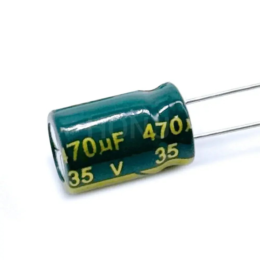 

20PCS 35V470uf 8x12mm Aluminum Electrolytic Capacitor 470uf35v 35v 470uf 35wv 470mf 35vdc 470MFD 35v470mf 470mf35v ±20%