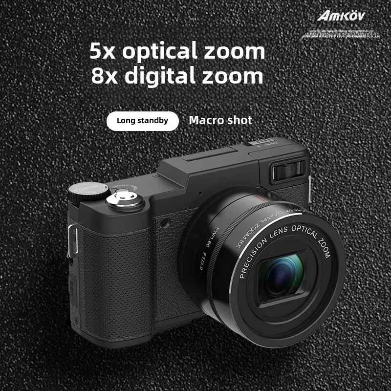 R5 Micro single 8x optical zoom digital camera with 48 megapixel high-definition shooting video recorder