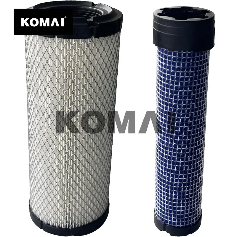 

KOMAI AF25551 AF25552 Комплект воздушных фильтров Замена внутреннего и внешнего воздухоочистителя для P821575 и P822858 11013-7044 и 11013-7045 8