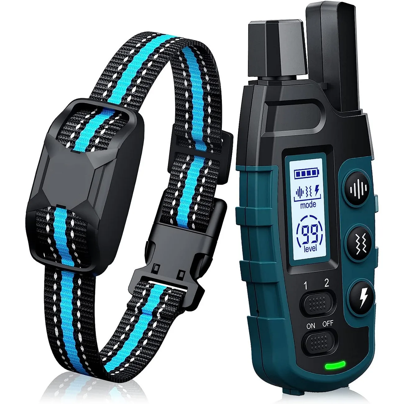 3300Ft Dog Training Collar with Remote Rechargeable Waterproof E Collar Beep Vibration Shock High Quality Pet Training