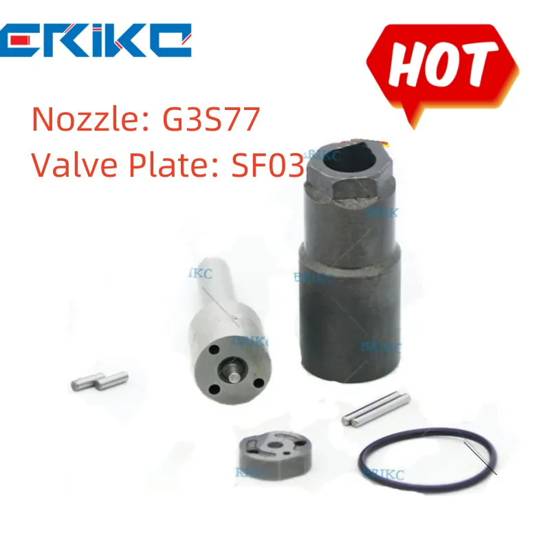 

Repair Kit Nozzle Tip G3S77 Valve Plate SF03 Diesel Injector Repair Kits for DENSO 1465A439 295050-1760