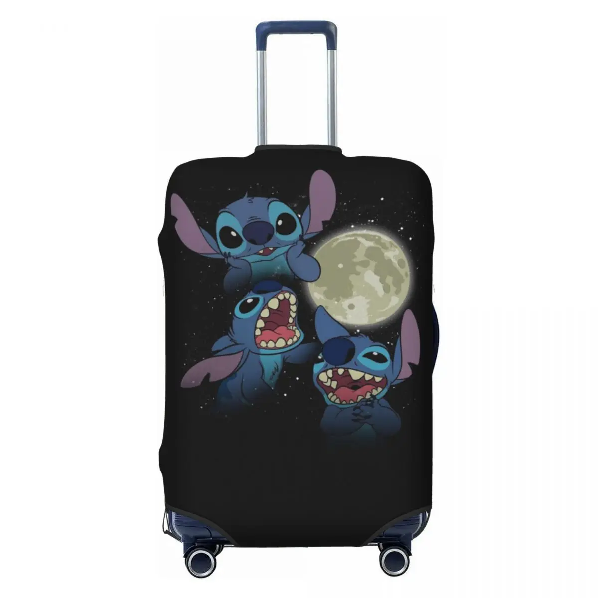 

Custom Stitches Manga Anime Travel Luggage Cover Elastic Suitcase Cover Protector Fit 18-32 Inch