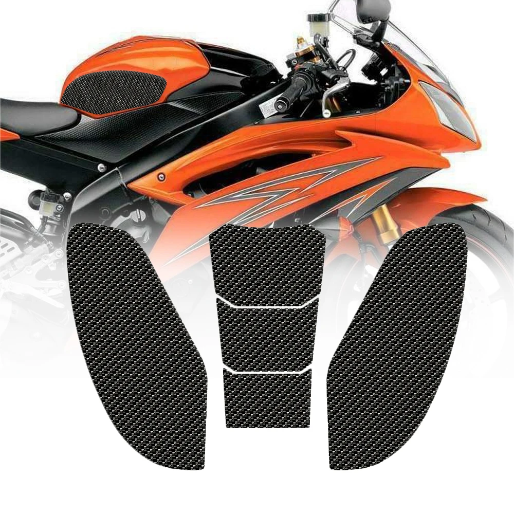 For Yamaha YZF-R6 YZF R6 2008-2016 Tank pad Protector Sticker Side Fuel Gas Knee Grip Traction Pads Motorcycle accessories