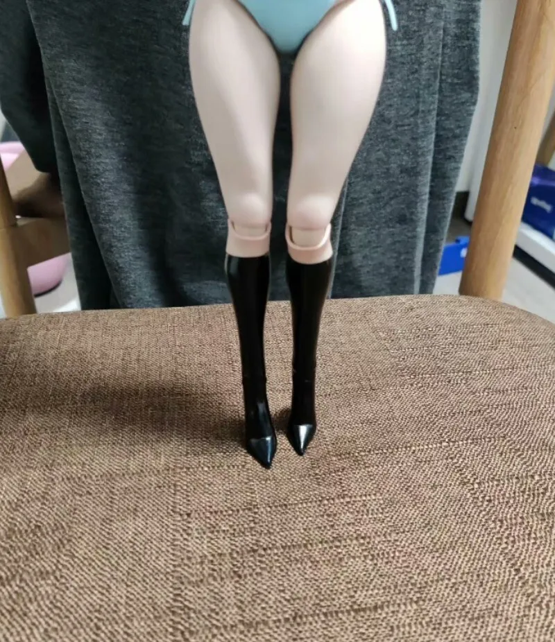 Модель женских солдатских сапог на высоком каблуке в масштабе 1/6 для 12-дюймовой мировой коробки AT202, AT203