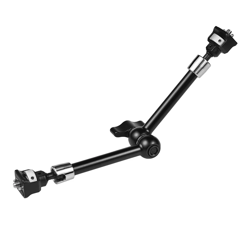 VLOGMAGIC แขนวิเศษที่ชัดเจนพร้อมสกรูระบุตําแหน่ง ARRI 1/4"-20 (11")