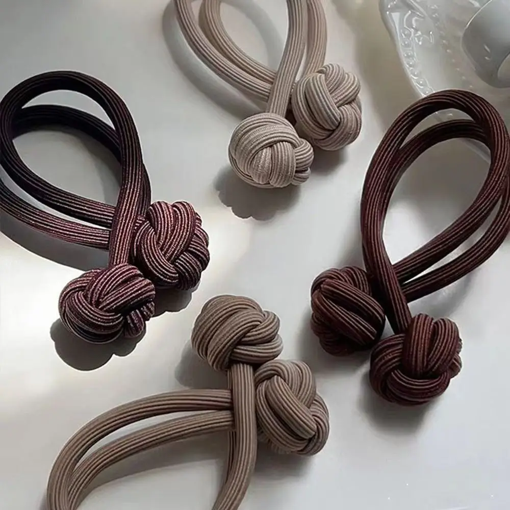 Scrunchies ยางรัดผมหางม้าแบบผูกผมห่วงมัดผมเครื่องประดับผมที่รัดผมสุภาพสตรีเด็กผู้หญิงผู้หญิง