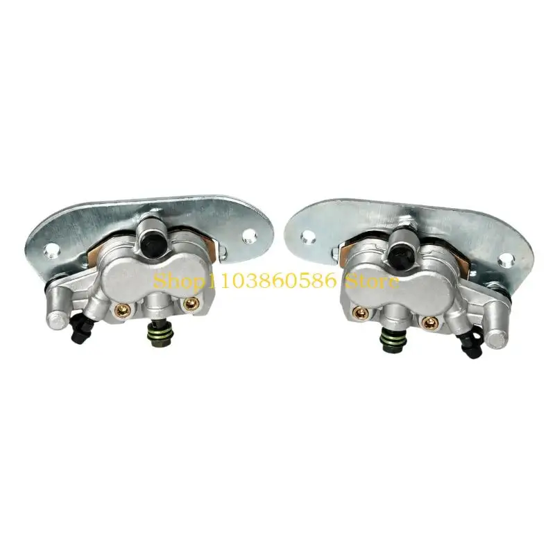 242A Rear Brake Caliper Set with Brake Pads, 1XD-2580W-00-00 1XD-2580V-00-00, Left and Right Metal Assemblies with Separate