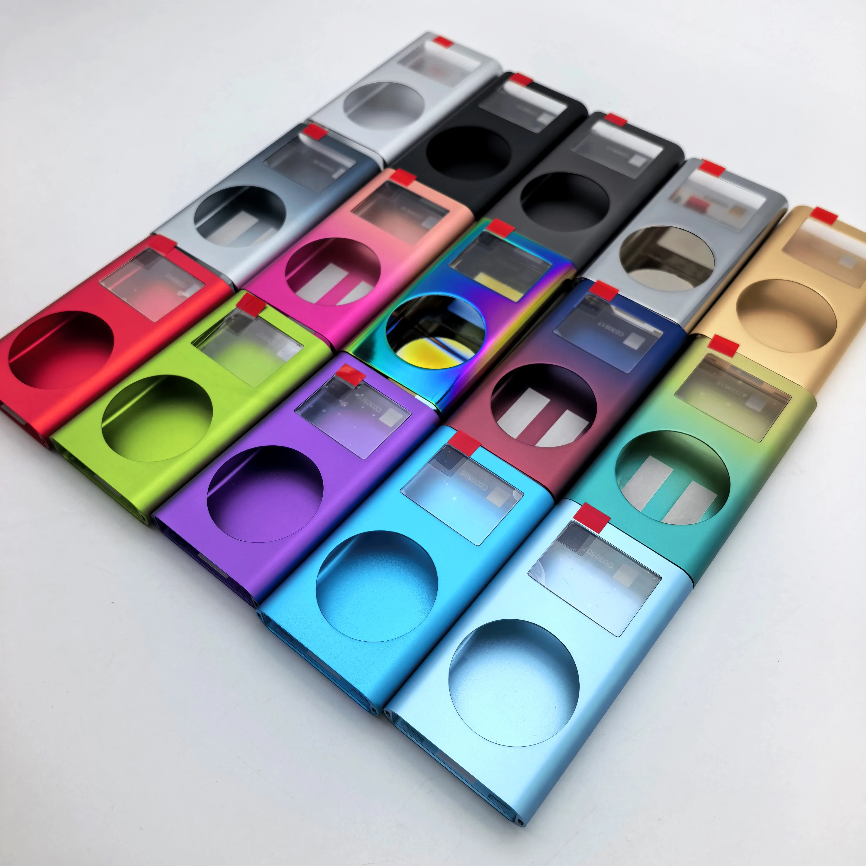 iPod Mini Leeres Metallgehäuse mit Sichtfenster, Vollständige Ersatzhülle für 1. & 2. Generation 4GB 6GB 128GB 256GB A1051 – Detail 6