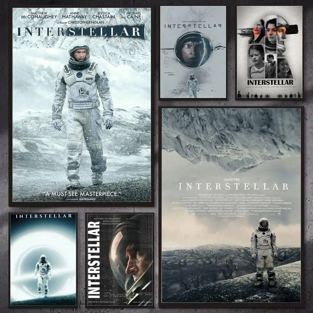Movie I-Interstellar Poster Wall Art Print, Aesthetic Room Decor, Modern Home Decor, Removable Print