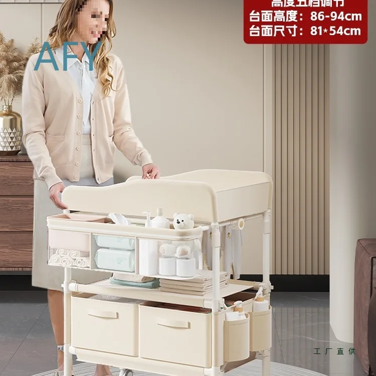 Baby Diaper Changing Table for Newborns and Infants Portable Multi-Functional Nursing Station with Bathing and Tummy Time