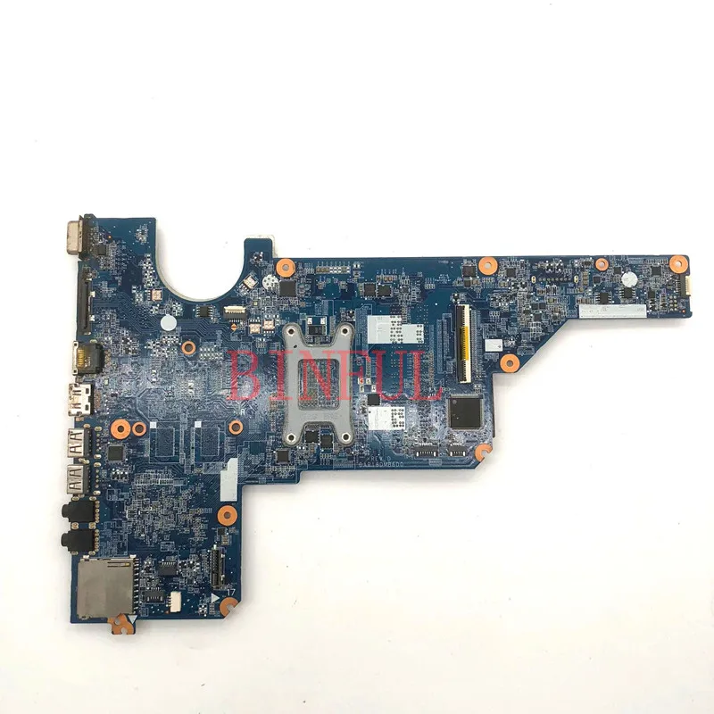 655990-001 Mainboard For HP G4 G6 G7 G6-1000 Laptop Motherboard With SLBTX I3-370M CPU HM55 DAR18DMB6D0 100% Fully Working Well