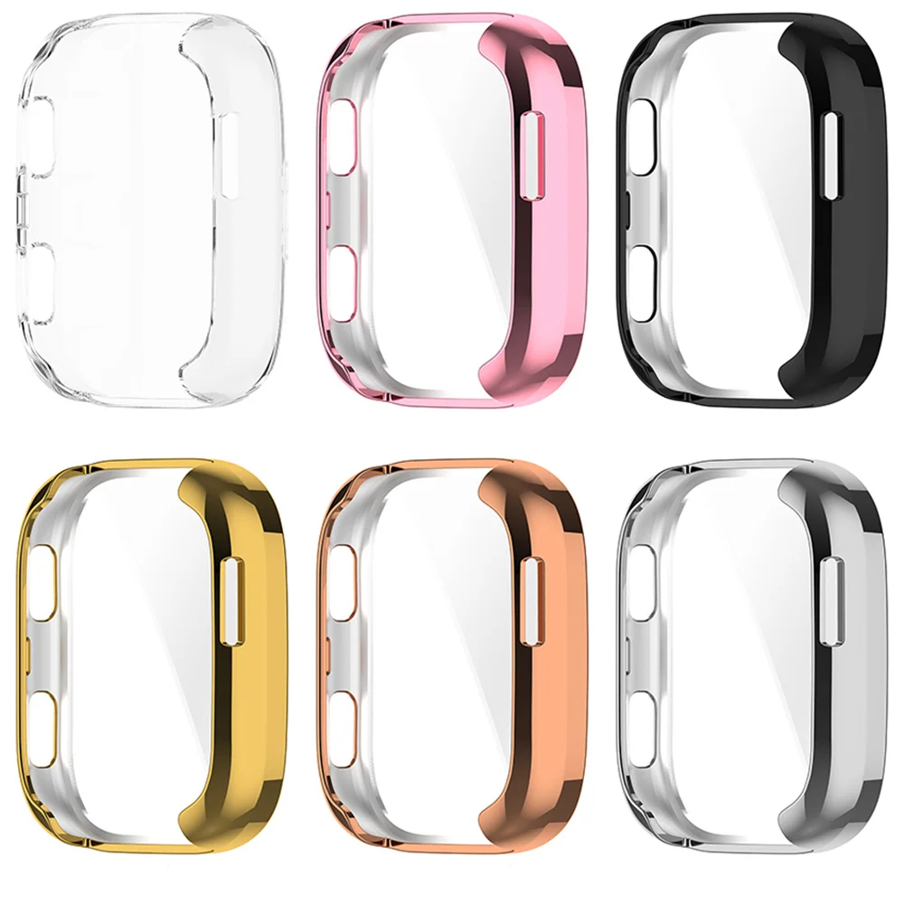 

For Amazfit BIP6 A2435 Watch Case Full Cover TPU Case Dustproof and Shockproof Smartwatch Protective Shell