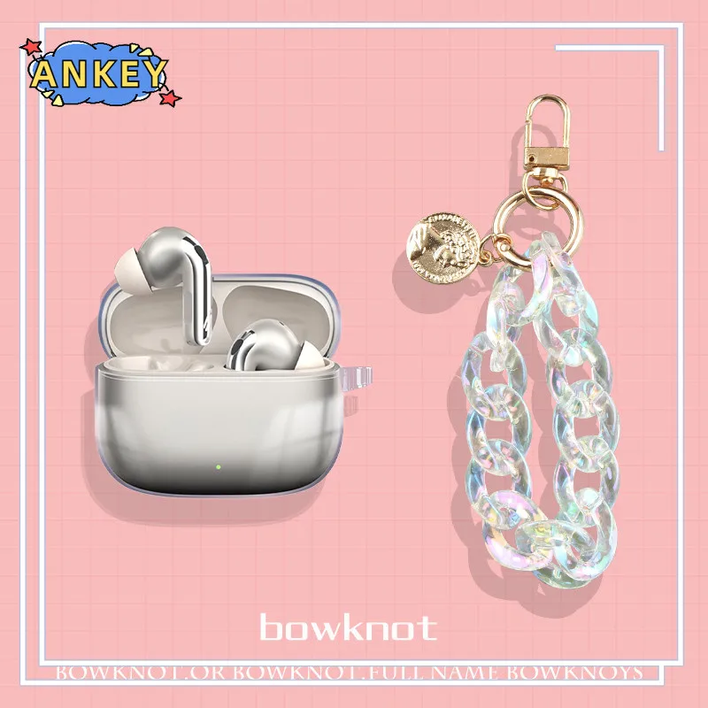 Para Edifier Lolli Pro 5 funda protectora transparente TPU cubiertas Bluetooth auricular Shell