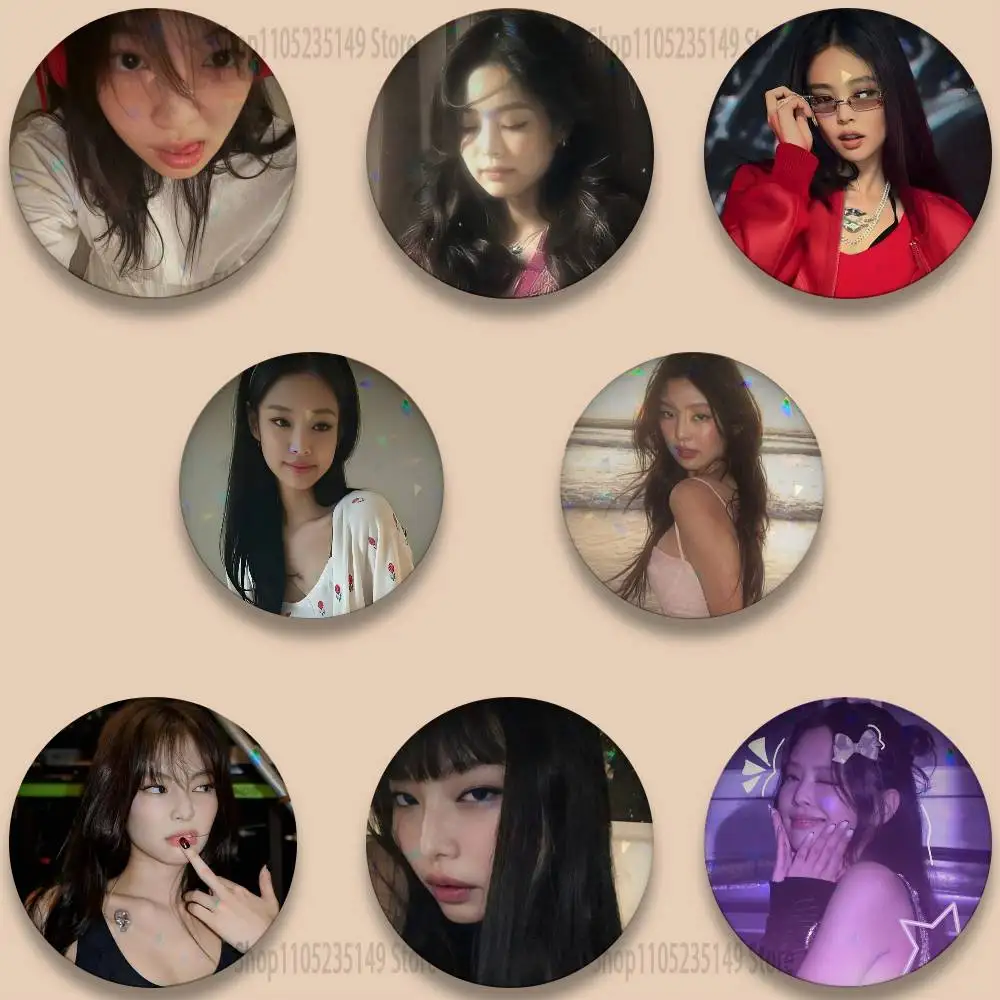 

Album J-JennieS 58mm Cartoon Badge Stage Brooches on Backpack Clothes Handmade Round Enamel Pins for Jewelry Gift Bag Accessory