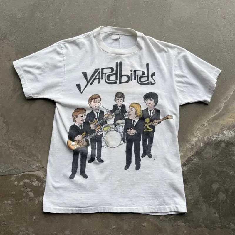 Jimmy Page Jeff Beck Eric Clapton Yardbirds T-Shirt