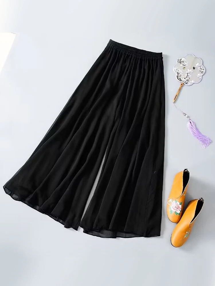 

Брюки Bla Se, женские базовые длинные брюки, внутренняя одежда Hanfu, классический танцевальный костюм, дрифтинг Fem под юбкой