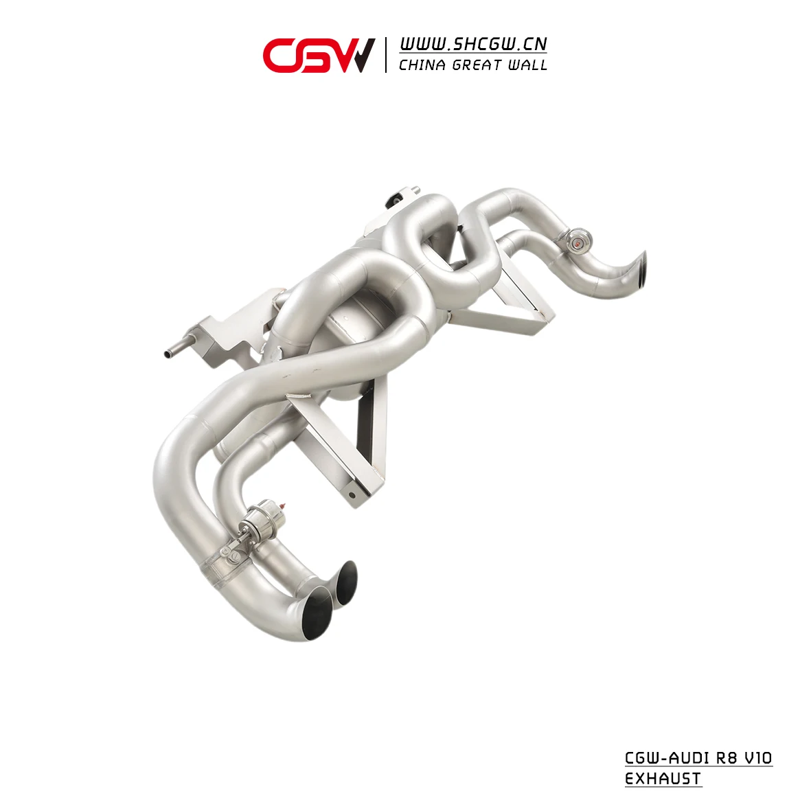 Active Sound 304 Stainless Steel Exhaust Pipes Catback System for  R8 V10 3.0T 3.6T 2005-2025 Electric Valves Escape