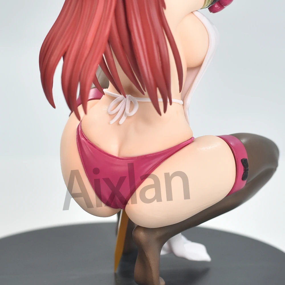 Aixlan Nsfw الشكل ارزا القرمزي 19 سنتيمتر درع مثير فتاة بولي كلوريد الفينيل عمل الشكل أنيمي الكبار أنيمي فتاة تمثال تحصيل تمثال