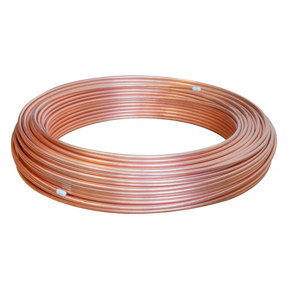 1Meter T2 Copper Soft Copper Tube Coil OD 1.8~12mm ID 0.6~10.4mm 99.9%Pure Coppers Wire Pipe Airs Conditioner Cooling DIY Crafts