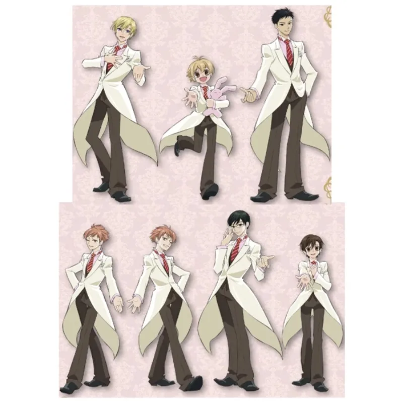 Game Hikaru Mitsukuni Fujioka Haruhi Ootori Kyouya Kaoru Hitachiin Acrylic Stand Doll Anime Figure Model Plate Cosplay Toy Gift