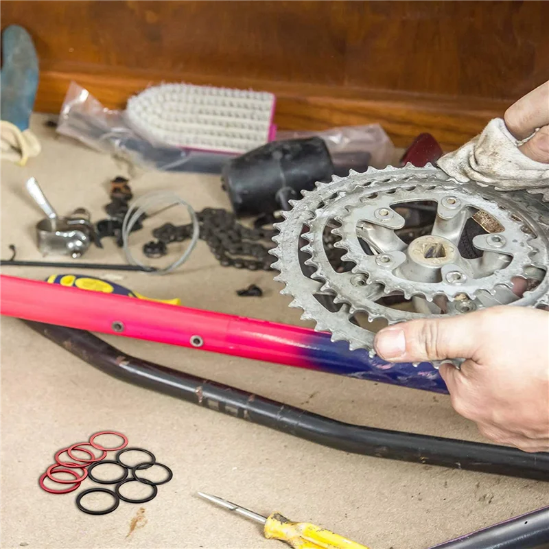 

ABVH-20 шт. Велосипед 7 8 9 10 11-скоростные кассетные проставки для ступицы рулевого колеса 1 мм 1,5 мм 2 мм 2,5 мм 3 мм Шайба кривошипа (черный, красный)