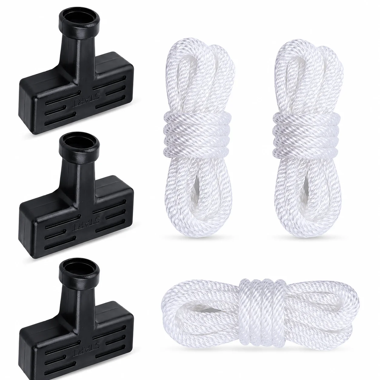 Recoil Pull Starter Handle Grip Rope Kit For Honda GX100 GX120 GX160 GX240 GX270 GX390 Engine Trimmer Brushcutter 28461-ZG0-004