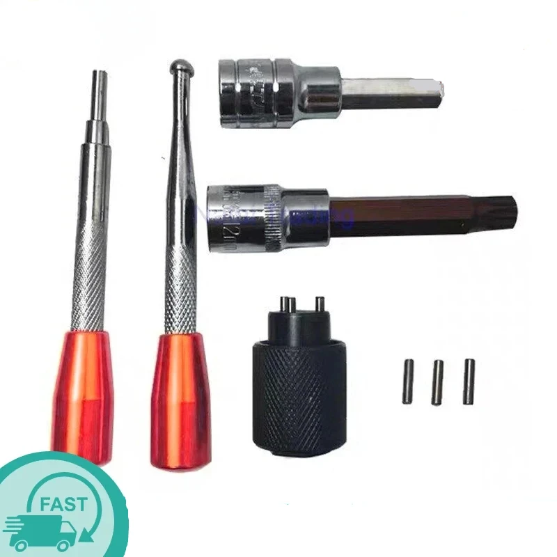 

6 шт. для Bosch и Denso CRIN, дизельная форсунка, наборы инструментов для разборки Common Rail, инструмент для разборки и ремонта