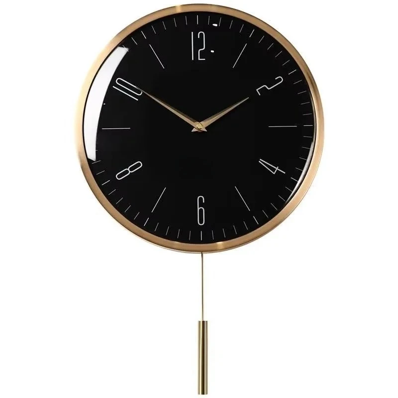Metal Metallic Wall Art Clock Customized Home Decor Watch for House