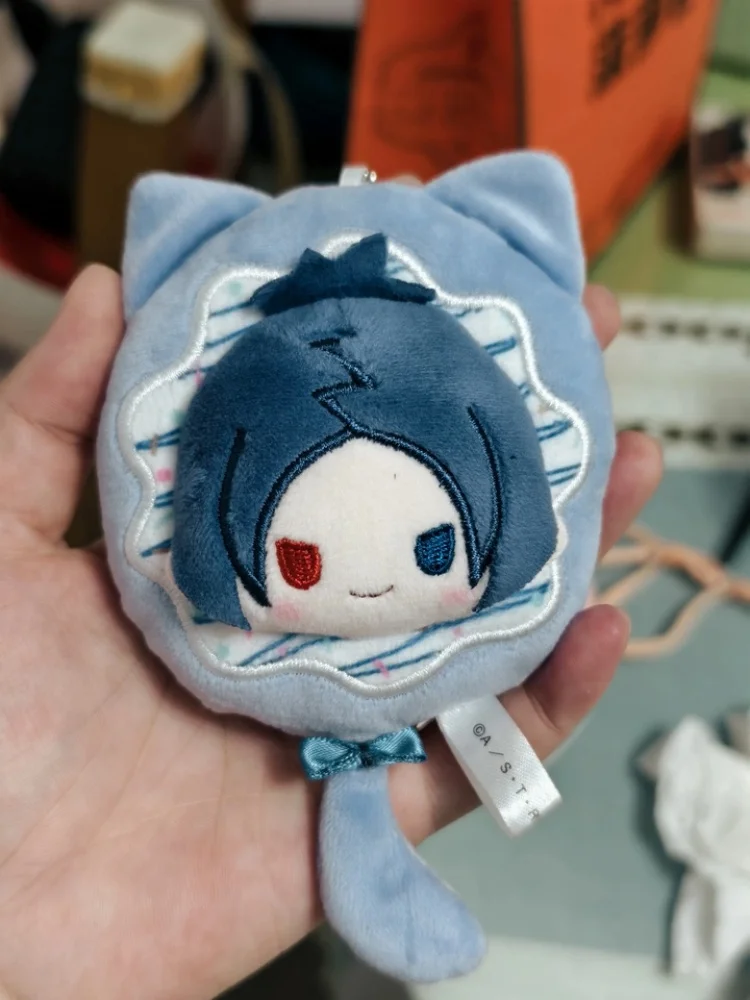Katekyo Hitman Reborn Tapioca Donut Shaped Cat Ear Plush Doll Pendant Anime Soft Stuffed Toy Vol 1 Vol 2 Collectible Merchandise