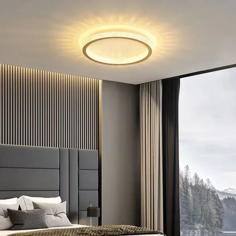 Moderne Led Plafond Kroonluchter Voor Slaapkamer Woonkamer Eetkamer Studeerkamer Hotel Plafondlamp Verlichtingsarmatuur Indoor Home Decor Glans