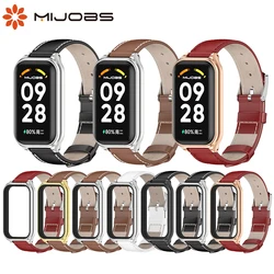 Leather Strap for Mi Band 9 Active Smart Bracelet Band for Xiaomi Smart Band 9 Active Wristband Correa Accessories