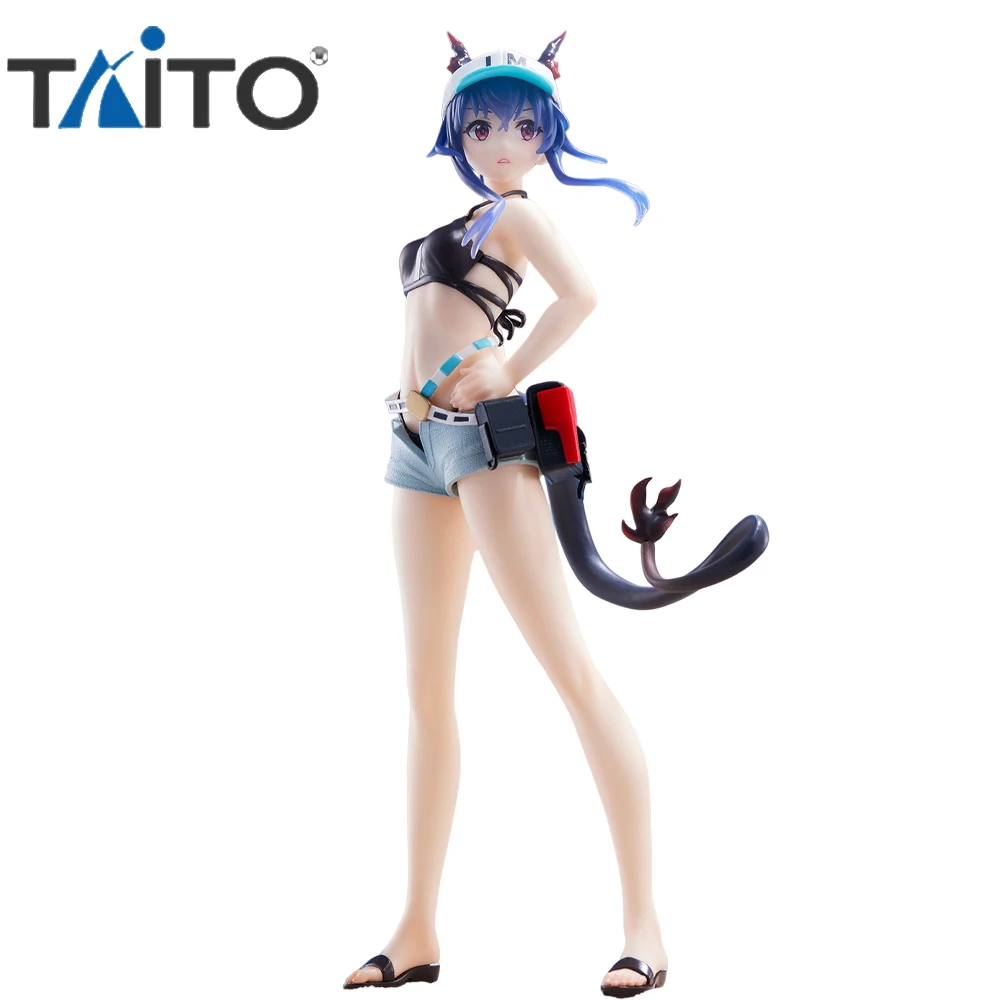 100% original taito Spiel Arknights Ch'en Anime Figur Sommer Bade bekleidung PVC Action figur Boxed Collection Modell Spielzeug Geschenke