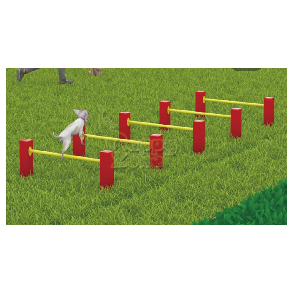 

Interactive Pet Training Outdoor Obstacle Agility Training Games Course Pet Outdoor Playground Equipment With Stainless Frame