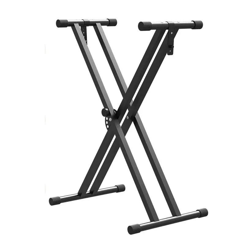 54 61 76 88 Key Electronic Piano Stand Adjustable X-type Double Tube Iron Rack Universal Keyboard Instrument Stand Accessories