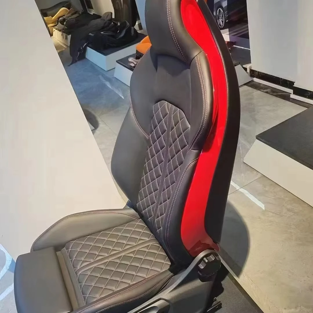 

A3 A4 A5 A6 A7 A8 Q3 Q5 Q7 Car Seat Sports Racing Seat Custom Leather Design Bucket Seat