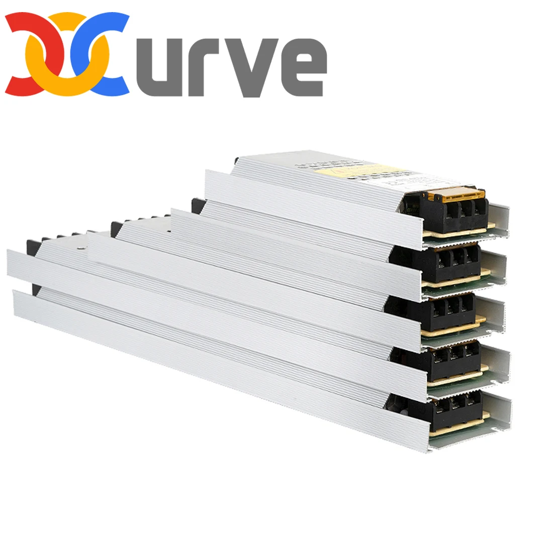 

60 100 150 200 300W AC190 240 to DC12 24V Ultra Thin Power Supply Transformer LED Adapter Driver FCOB WS2815 Light Strip