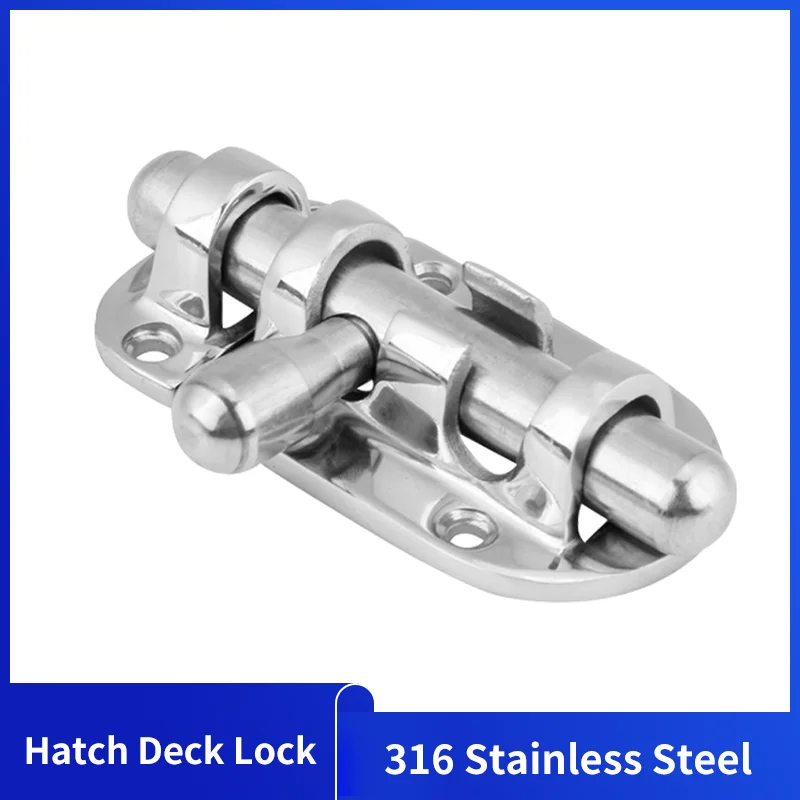 

316 Stainless Steel Marine Boat Door Window Lock Latch Slide Barrel Bolt Clasp Sliding Hasp Locks Push Pull Toggle Buckle