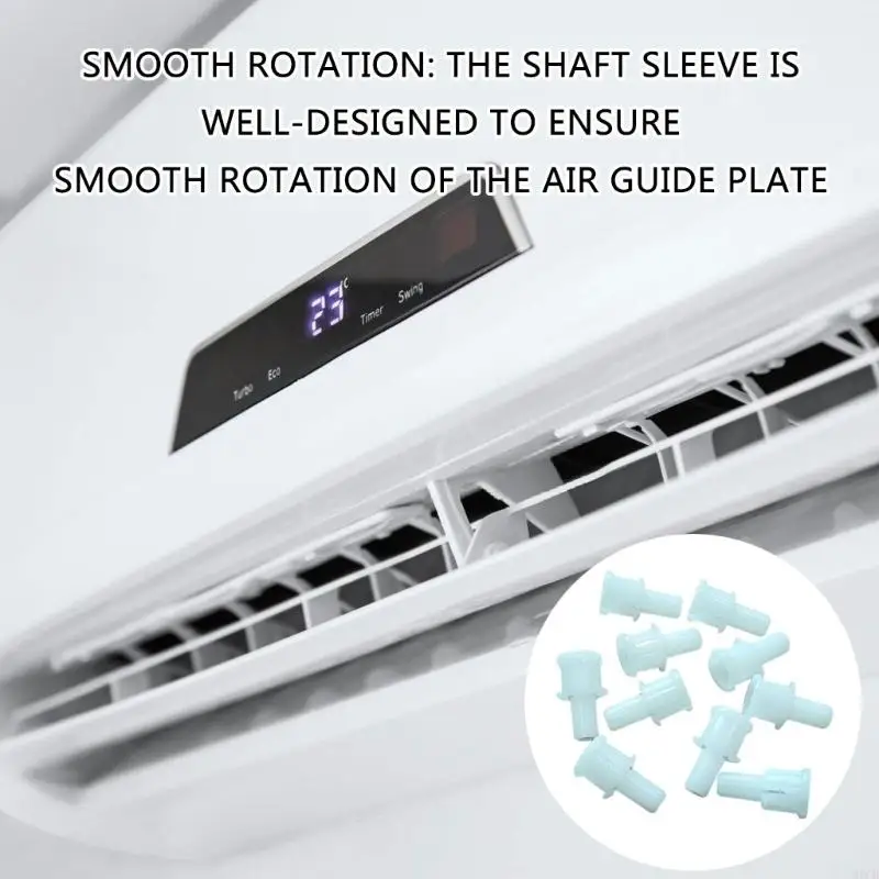 Pacote m6cb 10 adaptadores botões rotativos componente ar condicionado botão ar condicionado