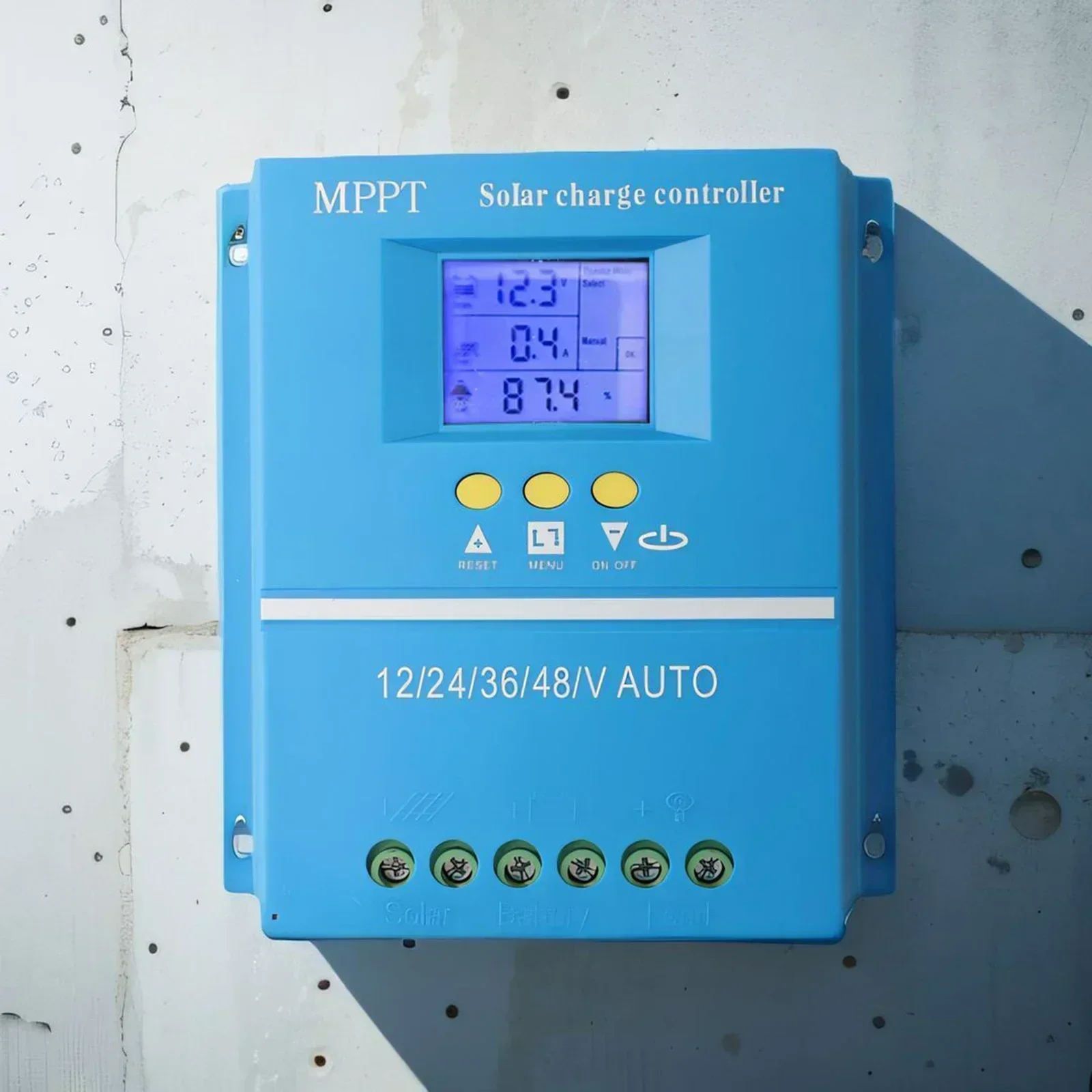 MPPT Solar Charge Controller 60A/80A/100A 12V-48V Solar Charge Controller Dual USB LCD Display Auto Panel Regulator Charge